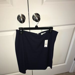 Navy skirt